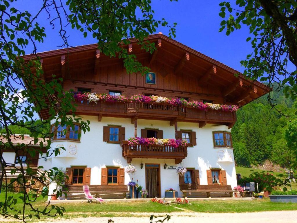 Biobauernhof und Ferienhaus Riederbauer Rettenschöss Exterior foto